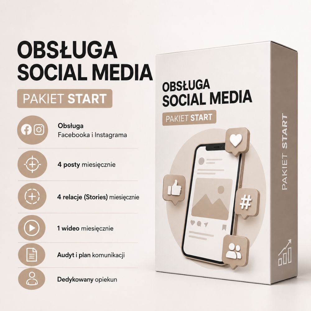 Obsługa Social Media – Pakiet START